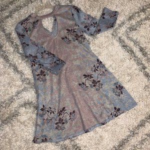 A-line Living Rose Dress